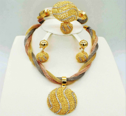 Fine Gold Jewelry Set